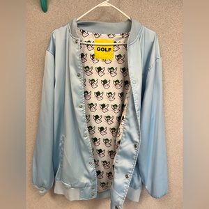 💰💰SOLD!!💰💰 Golf Wang - Tyler the Creator Satin Jacket EUC Sz XL